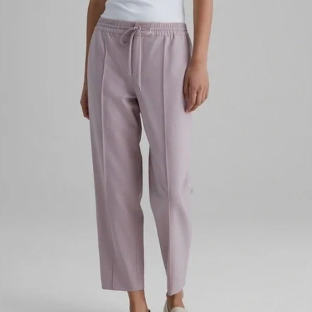 Club Monaco | Pull-on pink base trousers | Size 2